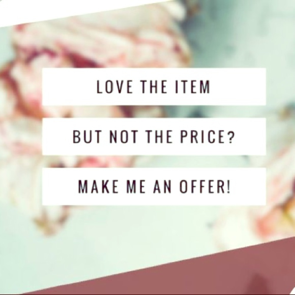 Make me an offer ✨